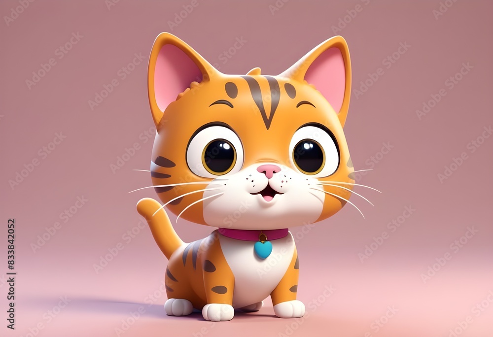 Fototapeta premium funny a cat for memes.