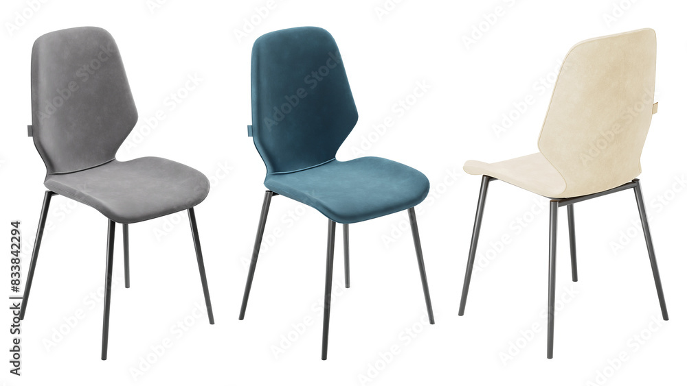 Fototapeta premium Stylish, Comfortable, and Versatile Chair for Every Home and Office Setting - Ergonomic Office Chair, Elegant Dining Chair, Cozy Armchair, Sleek Swivel Chair, Classic Wooden Chair