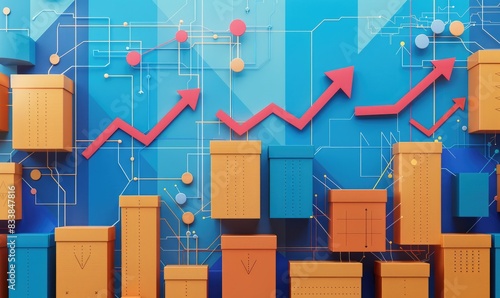 Abstract business backgroun...