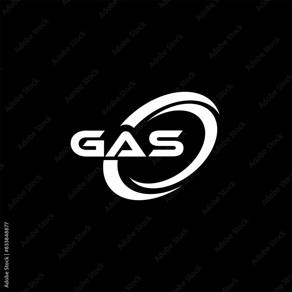 GAS LETTER LOGO DESIGN