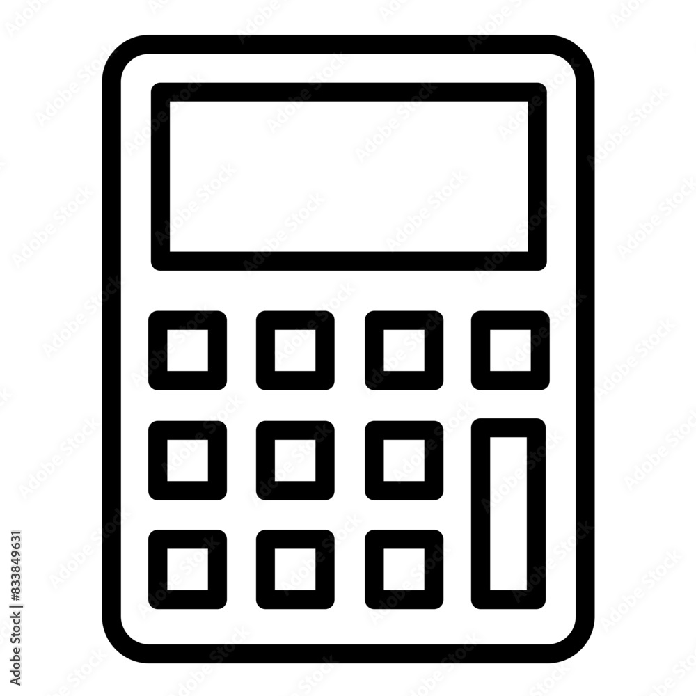 Vector Design Calculator Icon Style Vector Design Calculator Icon Style