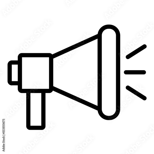 Vector Design Mega Phone Icon Style