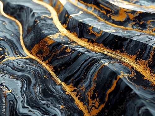 Dark Luxury Marble Stone Su...