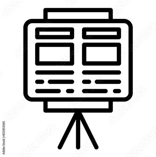 Vector Design Storyboard Icon Style