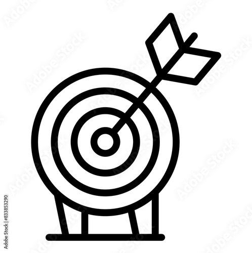 Vector Design Target Icon Style