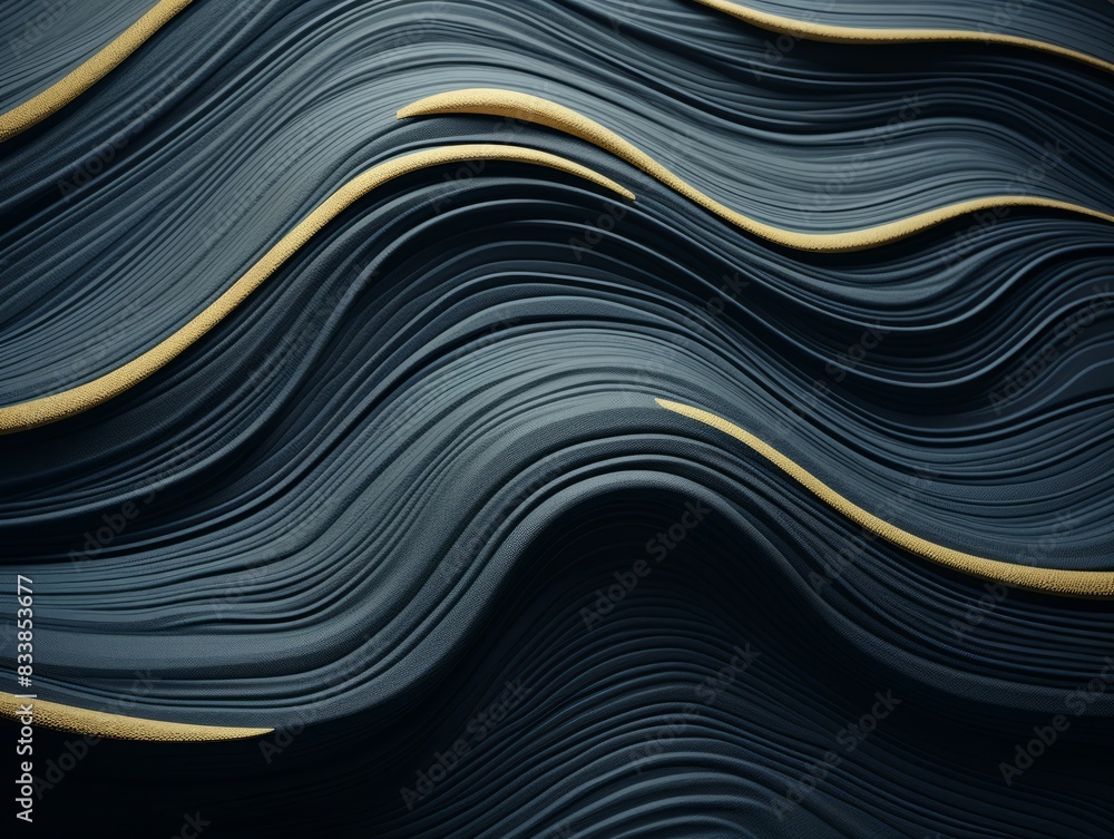 Dark Luxury Marble Stone Surface Texture Background with golden lines Dark Luxury Marble Stone Surface Texture Background with golden lines