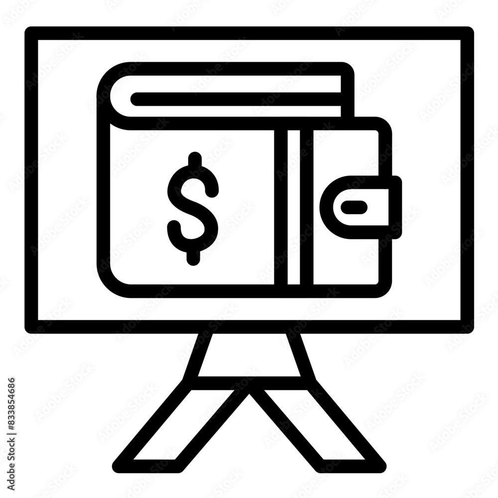 Vector Design Ewallet Icon Style Vector Design Ewallet Icon Style