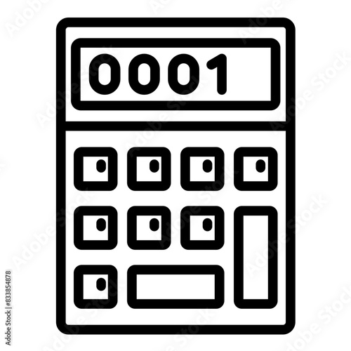 Vector Design Calculator Icon Style