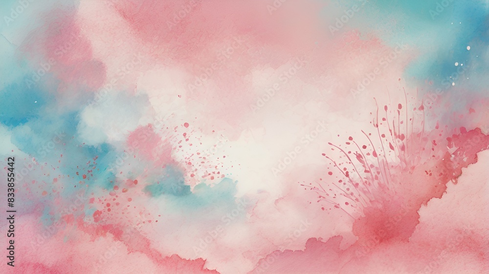 Granater Ai Watercolor abstract background with pink and blue colors, creating a vibrant and artistic composition. Granater Ai Watercolor abstract background with pink and blue colors, creating a vibrant and artistic composition.
