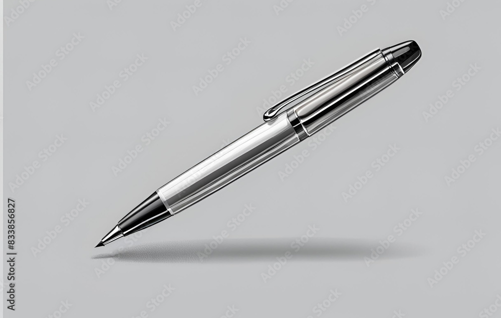 fountain pen on white background fountain pen on white background
