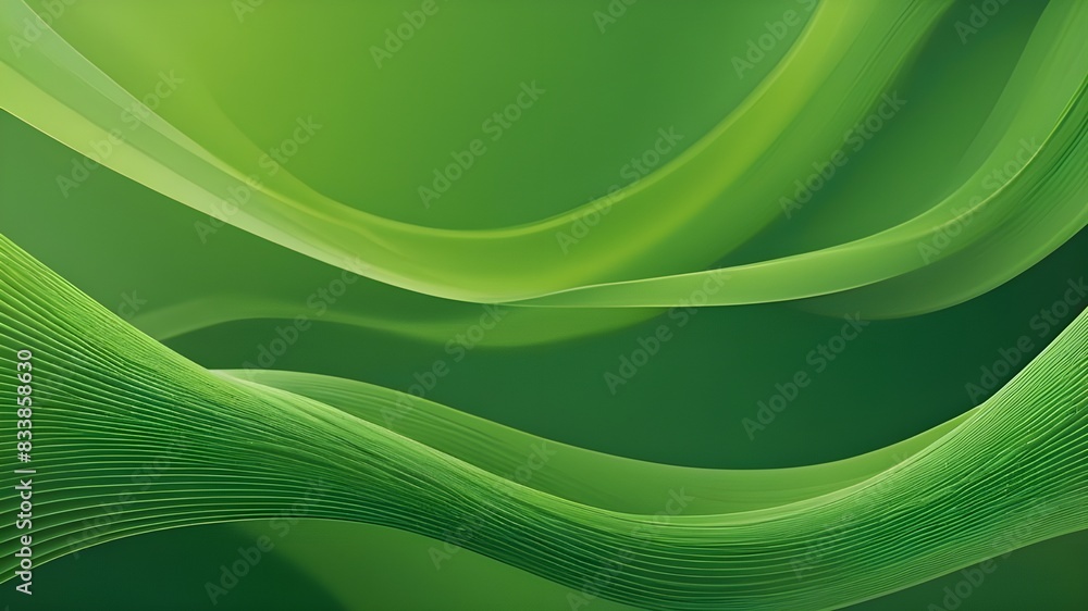 Abstract organic green lines as wallpaper background illustration Abstract organic green lines as wallpaper background illustration