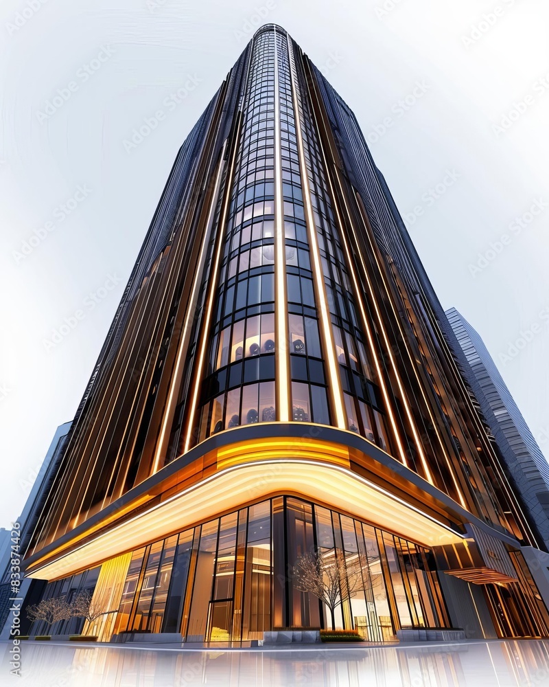 Obraz premium Modern style building