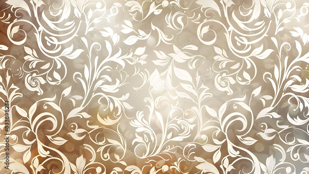 Fototapeta premium wedding pattern for lovely couple