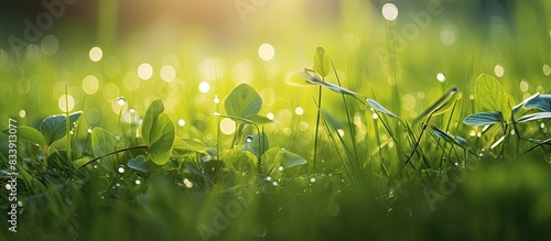 Morning sunlight touching w...