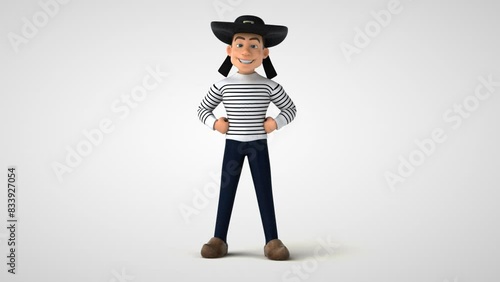 Fun breton character animation photo