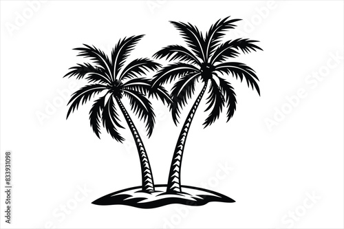 palm tree silhouette