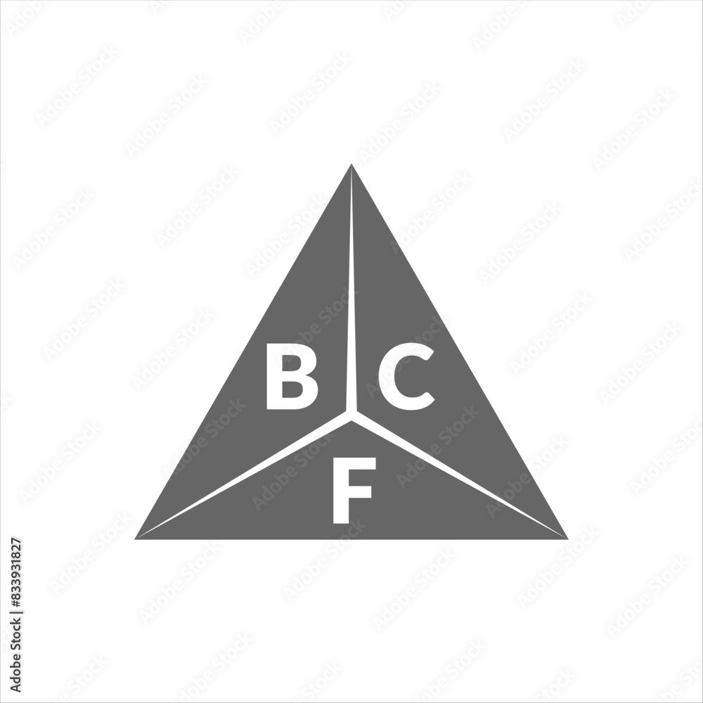 BCF letter logo design on white background. Creative modern BCF letter logo design. Vector design. BCF letter logo design on white background. Creative modern BCF letter logo design. Vector design.