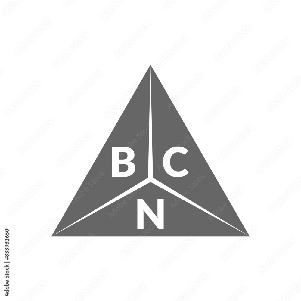 BCN letter logo design on white background. Creative modern BCN letter logo design. Vector design. BCN letter logo design on white background. Creative modern BCN letter logo design. Vector design.