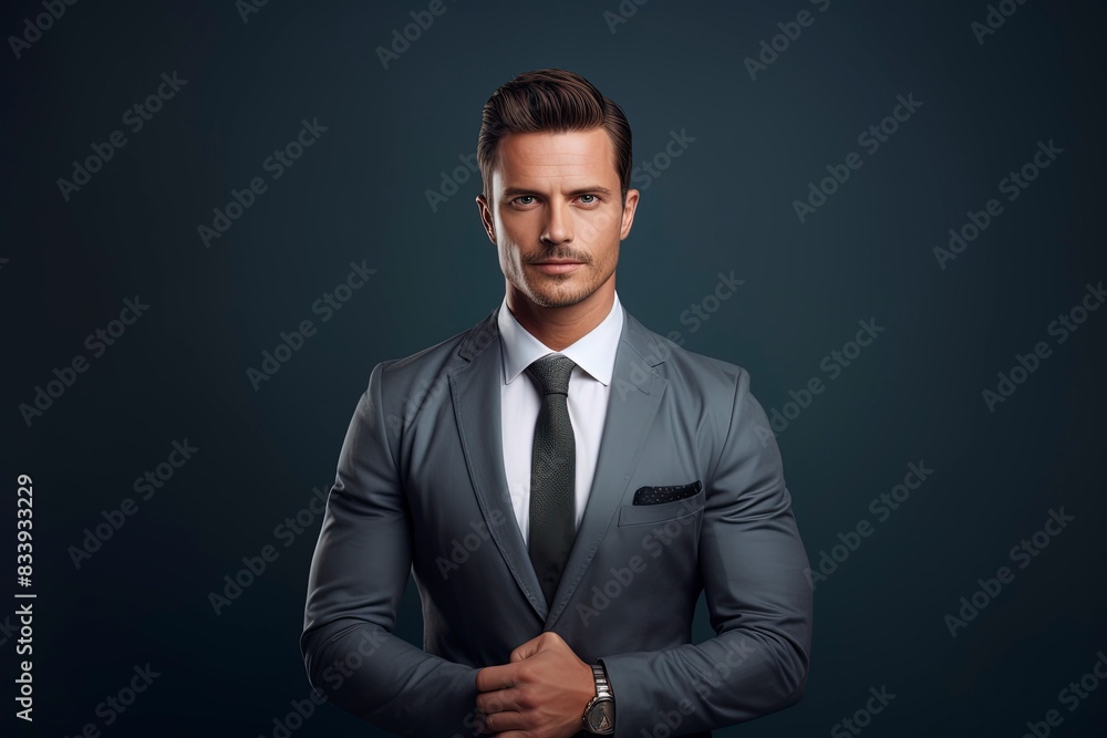 portrait of a businessman, generative ai portrait of a businessman, generative ai