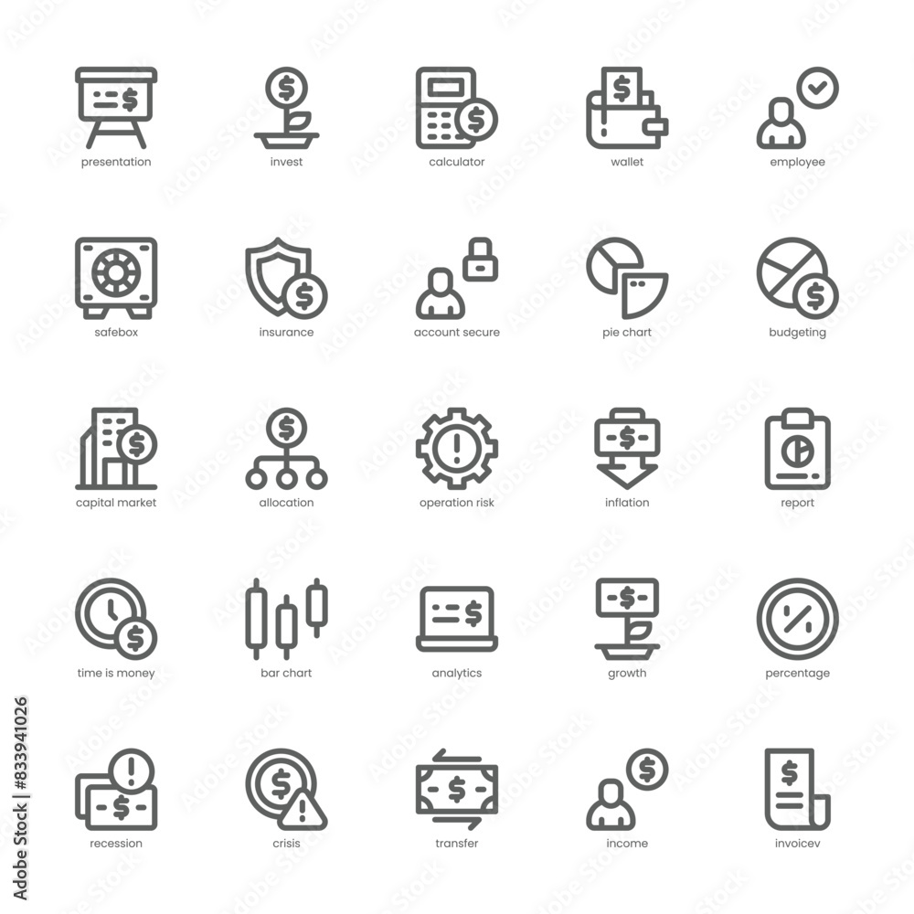 Banking and Finance icon pack for your website, mobile, presentation, and logo design. Banking and Finance icon outline design. Vector graphics illustration and editable stroke. Banking and Finance icon pack for your website, mobile, presentation, and logo design. Banking and Finance icon outline design. Vector graphics illustration and editable stroke.