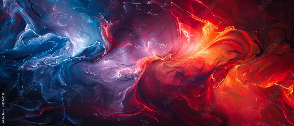 An abstract interpretation of a patriotic barbecue, with swirling colors and shapes representing the Stars and Stripes, capturing the essence of American pride, Abstract, Swirling Colors, Patriotic 8K An abstract interpretation of a patriotic barbecue, with swirling colors and shapes representing the Stars and Stripes, capturing the essence of American pride, Abstract, Swirling Colors, Patriotic 8K