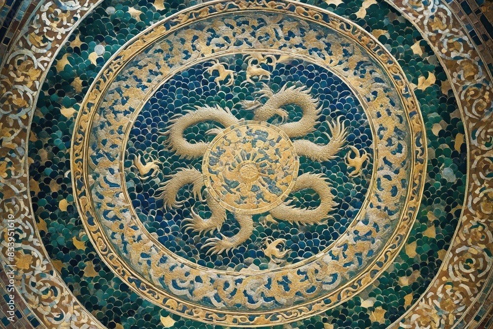 Obraz premium detail of a tile