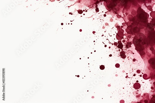Ink stains blots paint splatter texture on white background splash watercolor color colorful paint painting pattern canvas creative innovation new