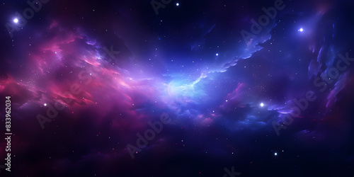 Abstract futuristic galaxy background 