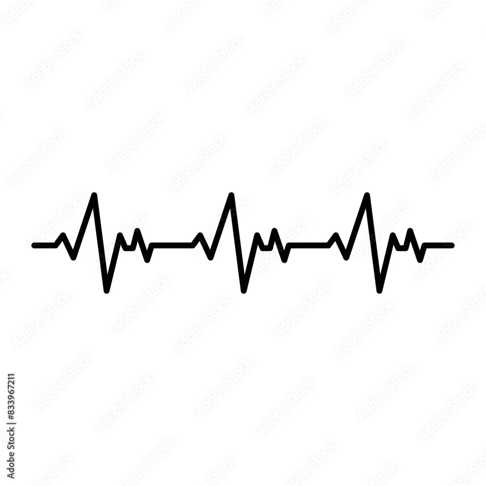 Heartbeat line Heartbeat line