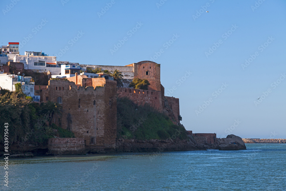 Kasbah of the Udayas on the edge of the River Bou Regreg in Rabat Kasbah of the Udayas on the edge of the River Bou Regreg in Rabat