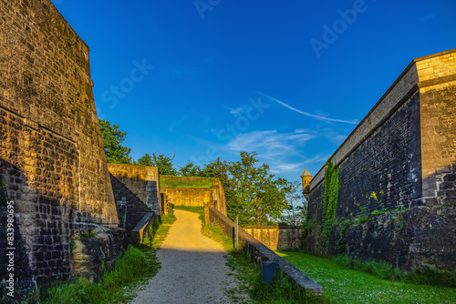 Fort Obergrunewald (Haut-Grunewald) is a fort in Luxembourg city. Fort Obergrunewald was built by the French engineer Vauban in 1684 - 1688. Luxembourg City. photo