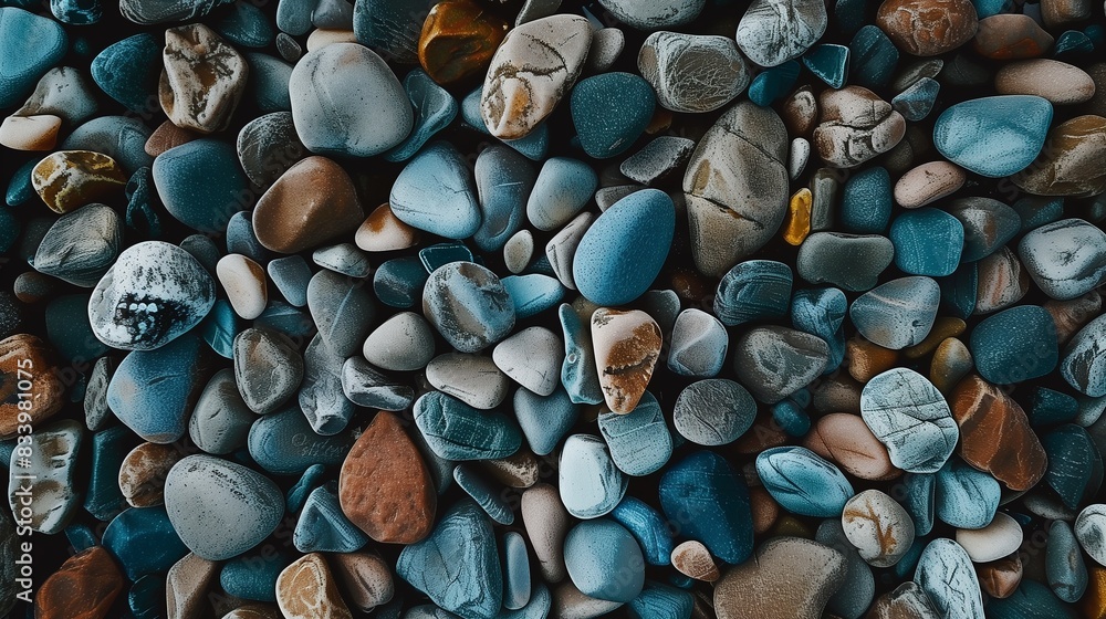 Texture background of pebbles Texture background of pebbles