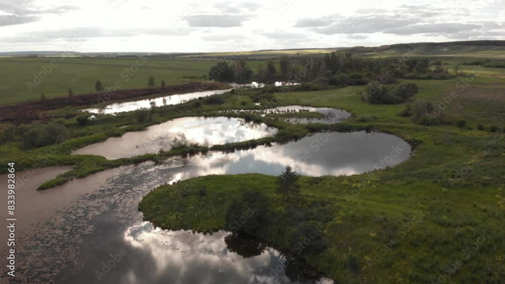 landscape with river