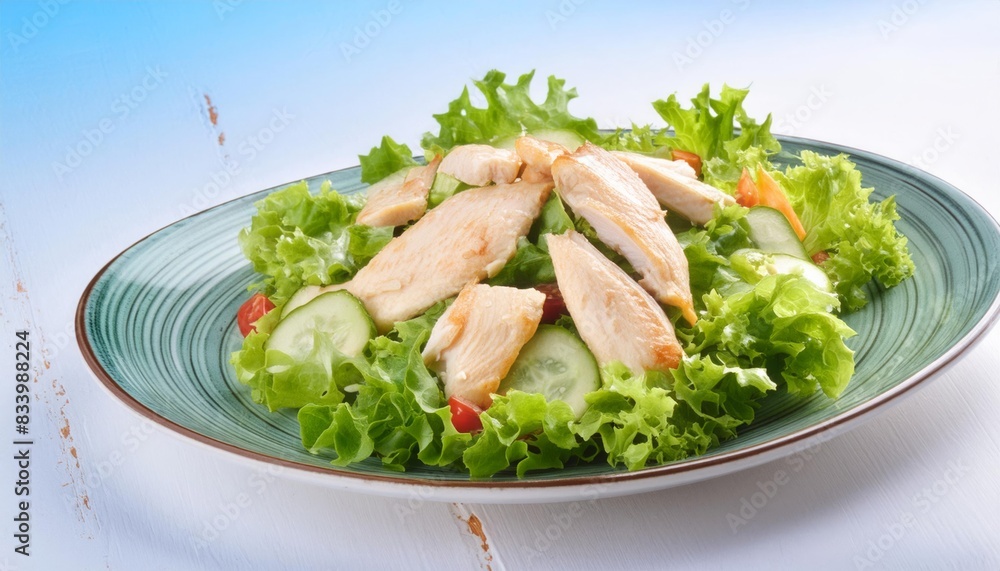grilled chicken with salad grilled chicken with salad