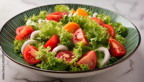 Wallpaper Mural salad with vegetables Torontodigital.ca