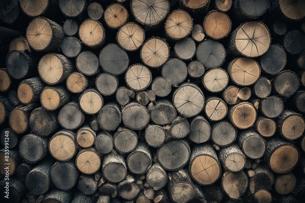 stack of firewood stack of firewood
