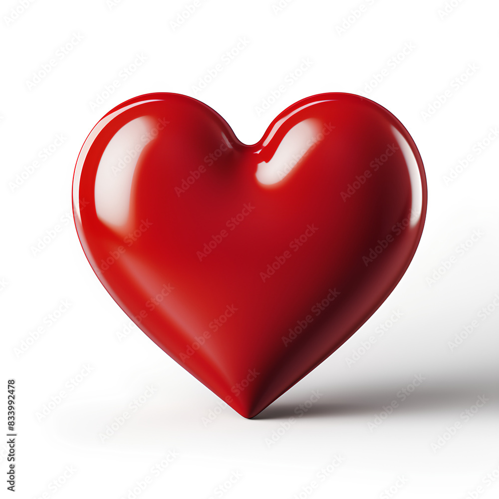 Perfect red heart vector isolated
Perfect red heart vector isolated