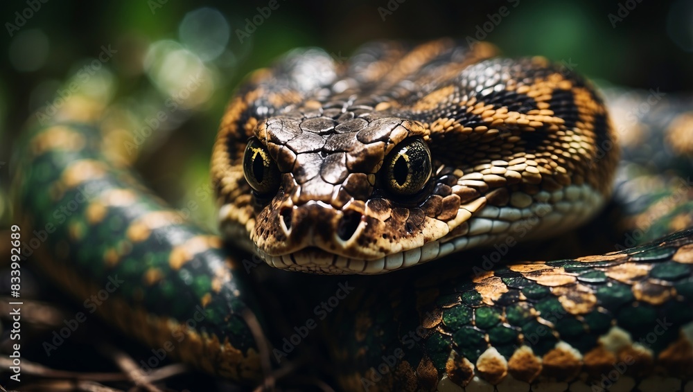 The original sin Close up of the head of a snake. The original sin Close up of the head of a snake.