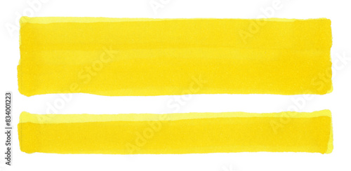 Hand drawn sketch line hatching. Felt-tip pen, marker texture art Yellow grunge texture on white background.