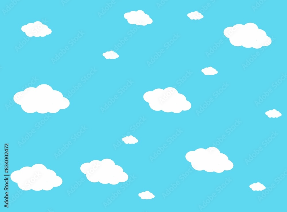 seamless pattern with clouds seamless pattern with clouds