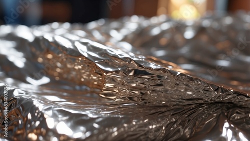 Dicut Aluminum Foil A Modern Materials Natural Shine and Flexibility. photo