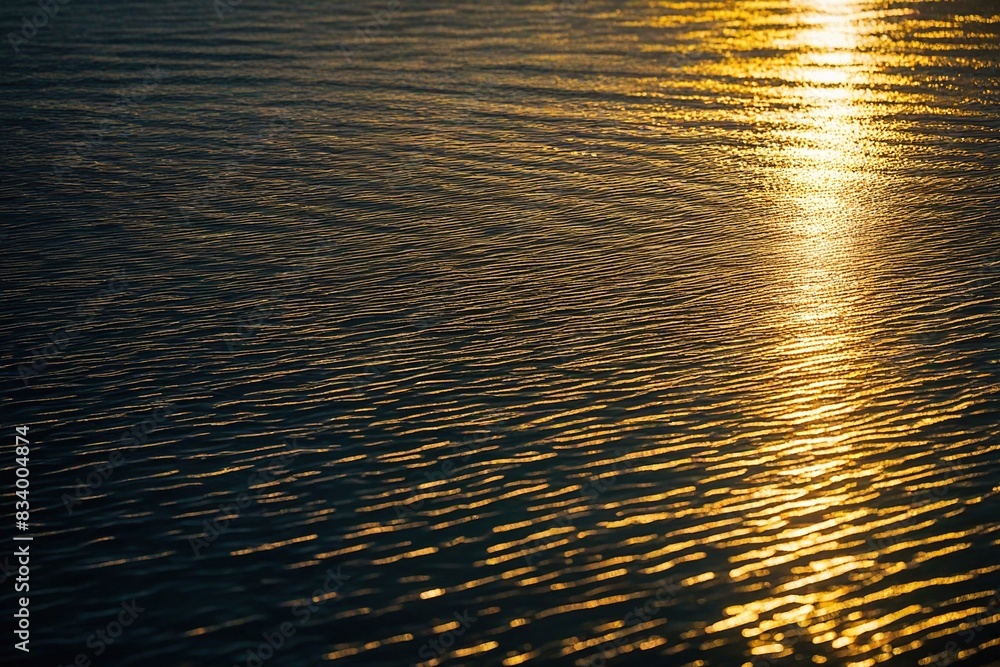 sunset over water sunset over water