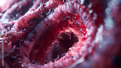 Visually Captivating of the Stomach s Intricate Digestive Processes in Vivid Detail photo