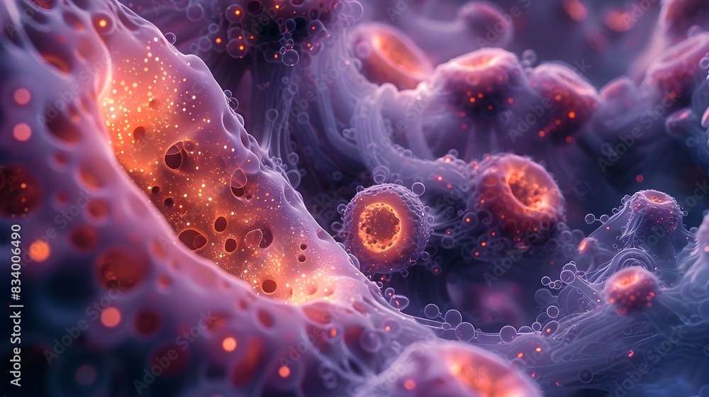 Captivating Microscopic Journey Through the Vibrant Cellular Landscapes of the Human Body Captivating Microscopic Journey Through the Vibrant Cellular Landscapes of the Human Body