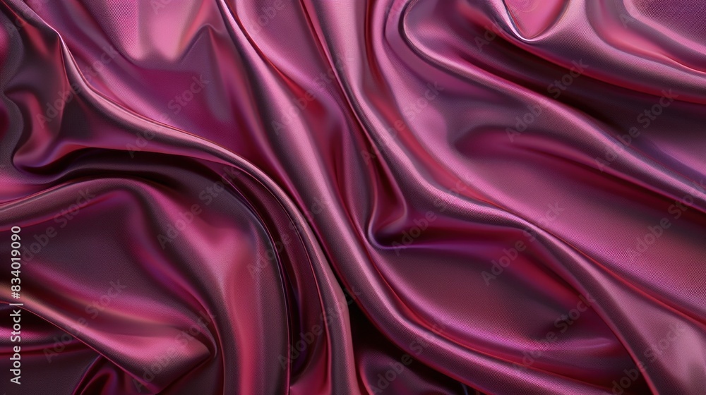 Obraz premium Elegant silk background, 3D rendered. 