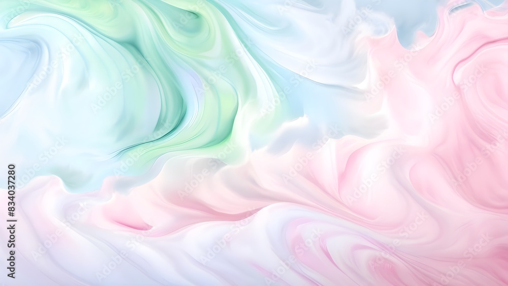 Obraz premium Pink and green gradient colors background