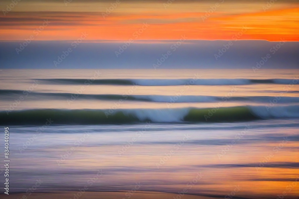 Obraz premium sunset over the sea