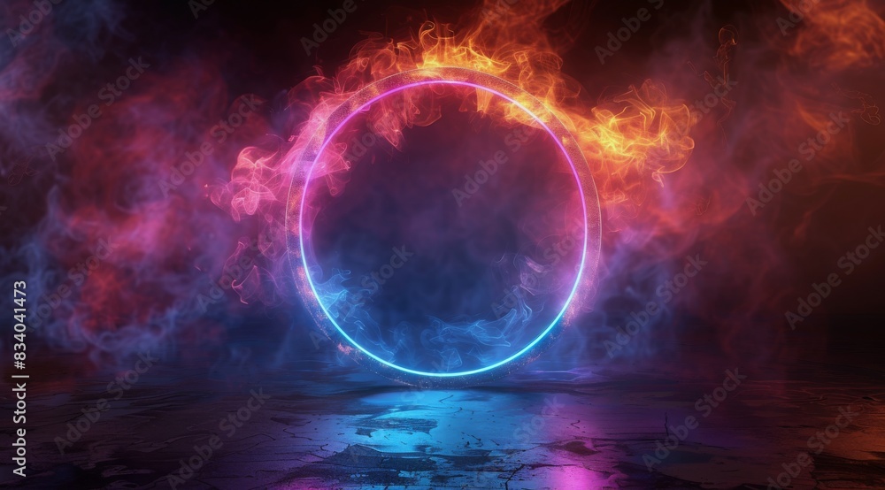 Ring of Fire Floating on Water Ring of Fire Floating on Water
