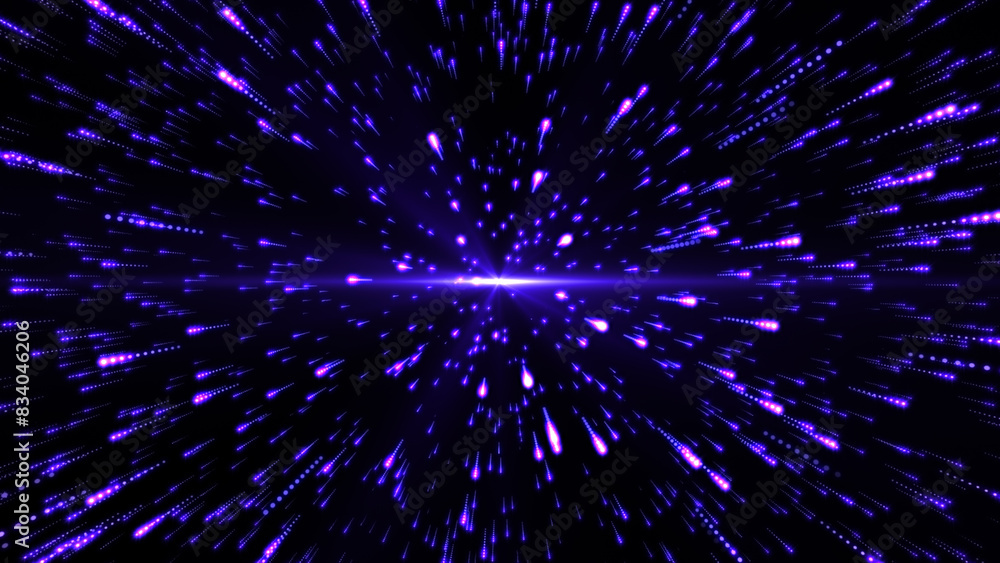 Abstract space stardust background. Flying through purple glowing stars and nebula. Traveling through time and space. Hyperjump to distant galaxies. Cinematic sci-fi background, speed of light. Abstract space stardust background. Flying through purple glowing stars and nebula. Traveling through time and space. Hyperjump to distant galaxies. Cinematic sci-fi background, speed of light.