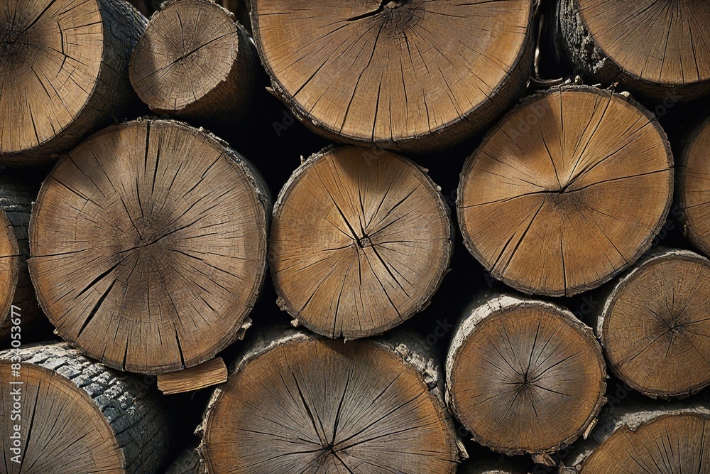 stack of firewood stack of firewood